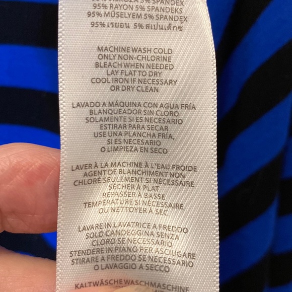 Michael Kors XL Over Sized High/Low 3/4” Length Sleeve Tunic - Picture 4 of 5